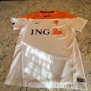 Netherlands soccer training jersey